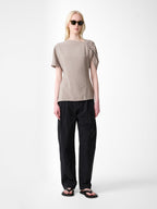 Carpi Top in Taupe