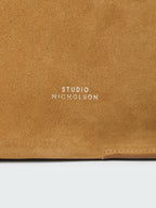Doublet Suede Bag in Sand