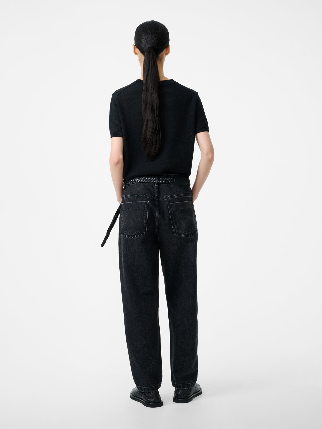 Jura Denim Pant in Washed Black