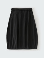 Orcha Cotton Skirt in Black