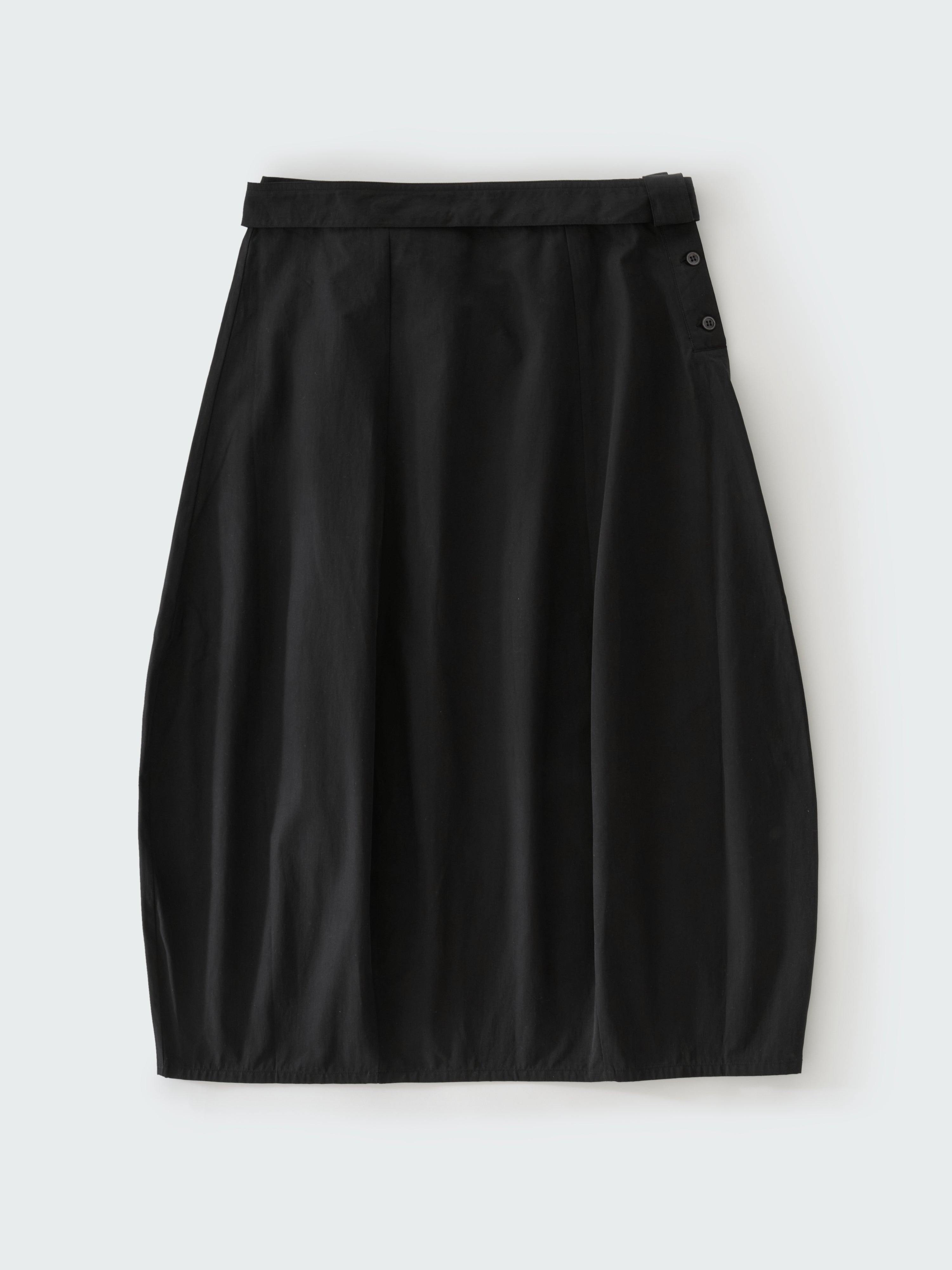 Orcha Cotton Skirt in Black