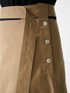 Orcha Cotton Skirt in Chino