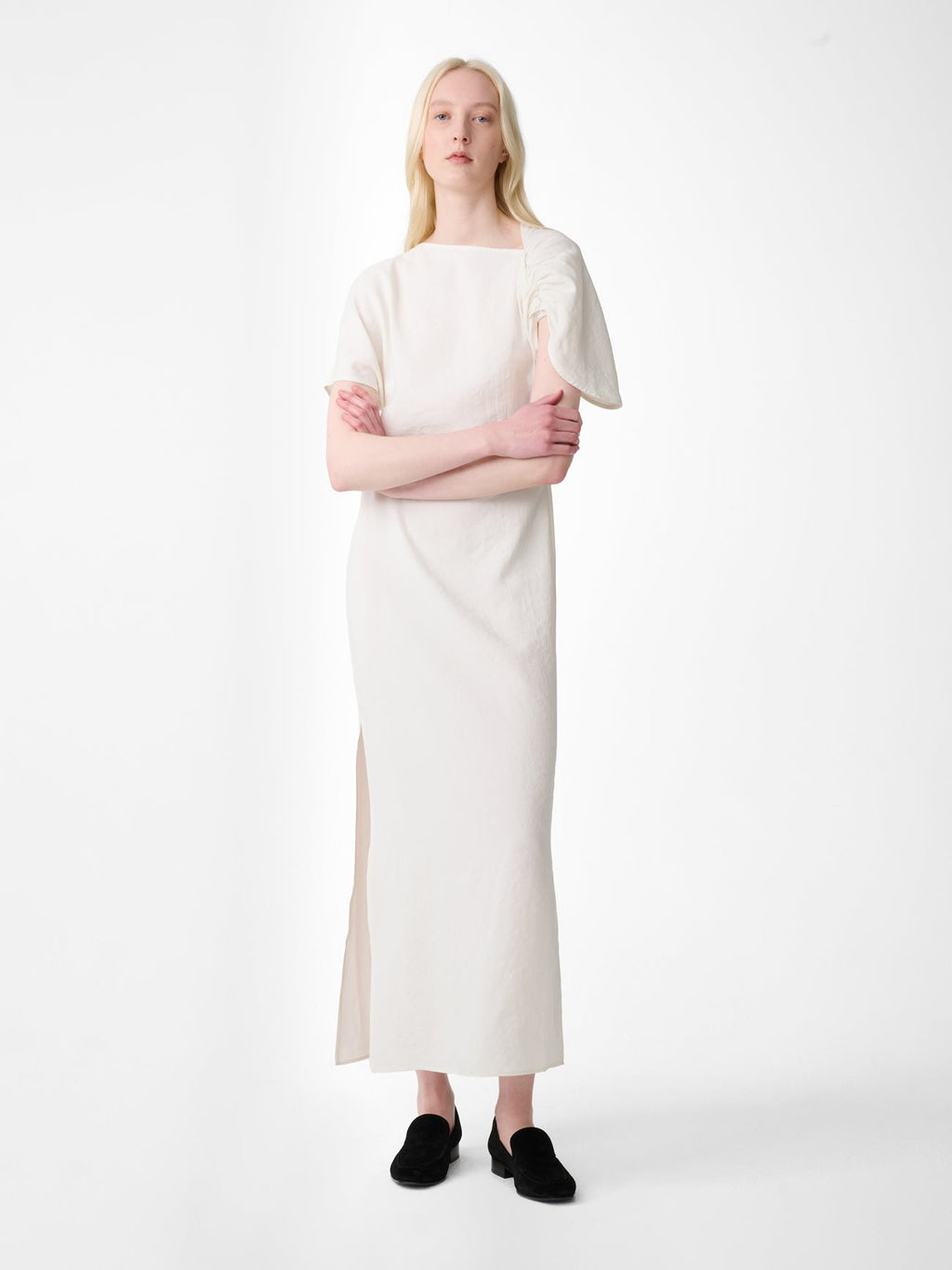Palaestra Dress in Dove