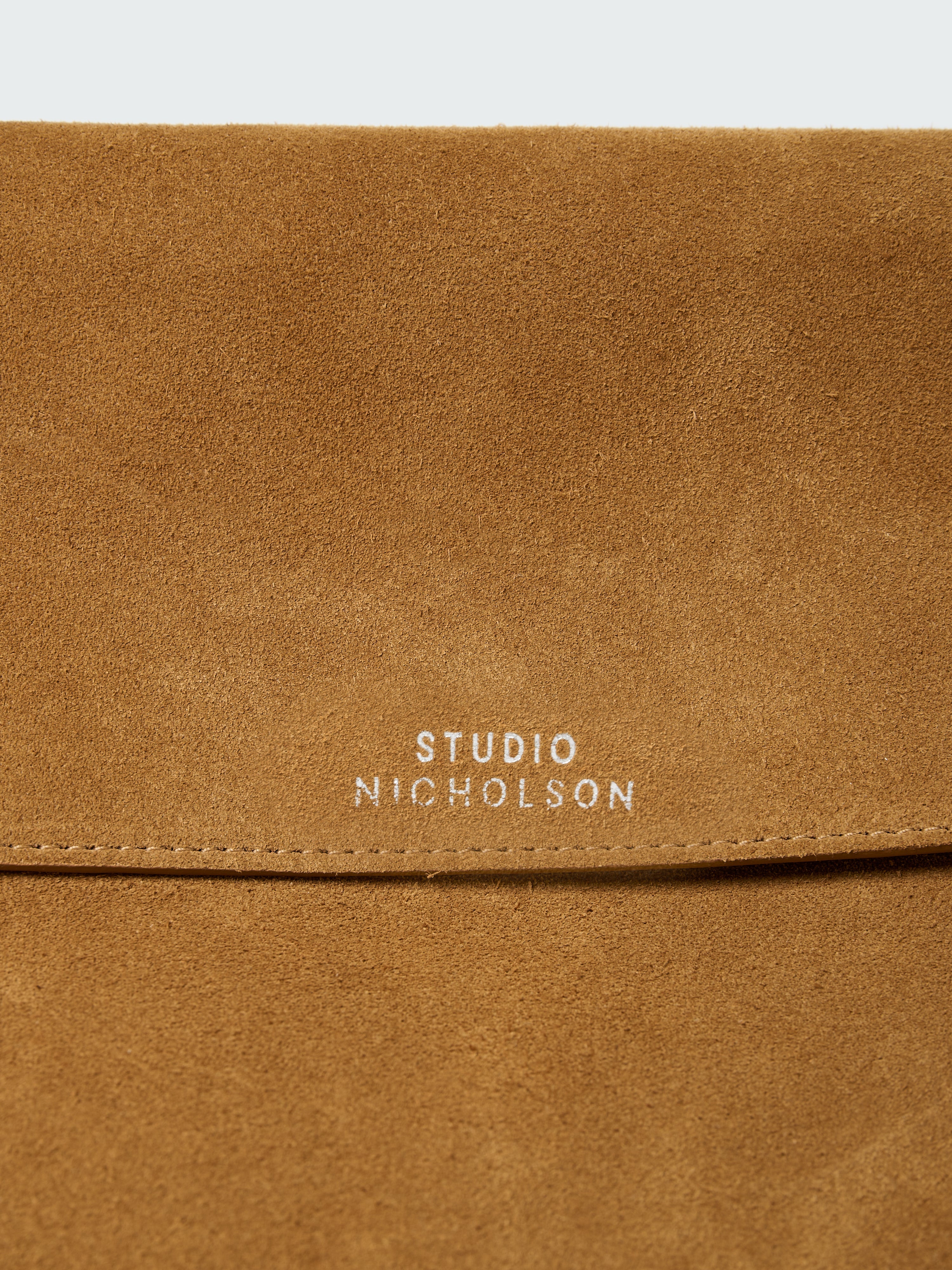 Shiboru Suede Bag in Sand